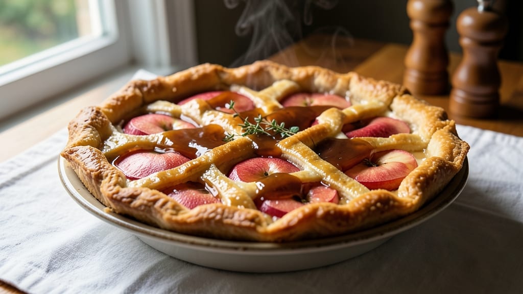 Ree Drummond's Caramel Apple Pie Recipe: Buttery Lattice Crust With Gooey Drizzle