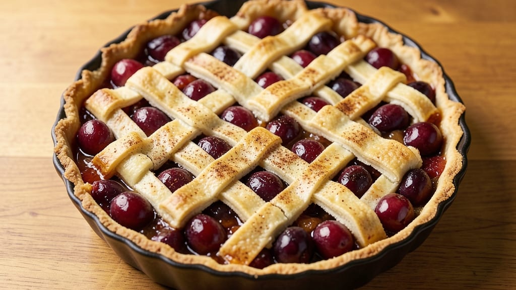 Alton Brown's Grape Pie Recipe: Foil-Sealed Crust That Stays Golden All Night
