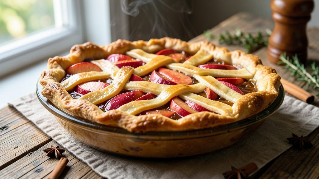 Sara Lee's Apple Pie Recipe: Cinnamon-Spiced Lattice Crust With Vanilla Bean Magic