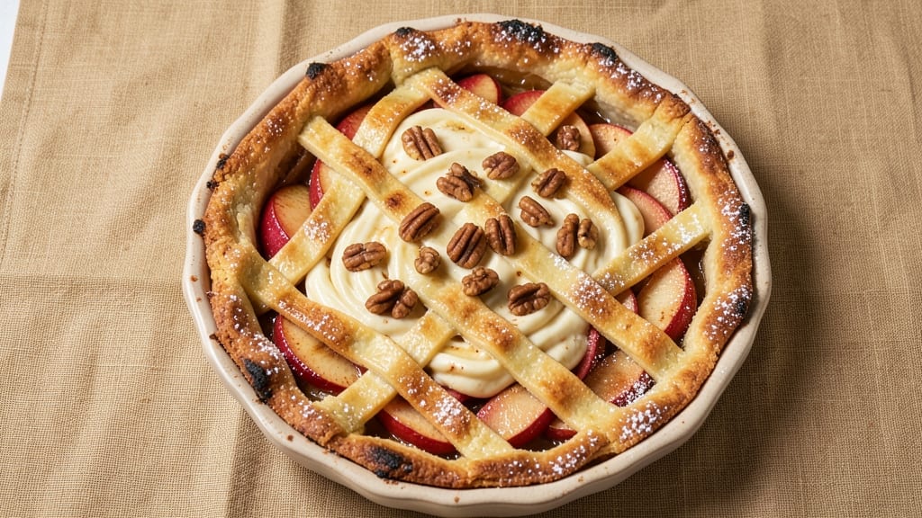 Apple Banana Pie Recipe: Warm Spice and Foil-Sealed Crust Magic