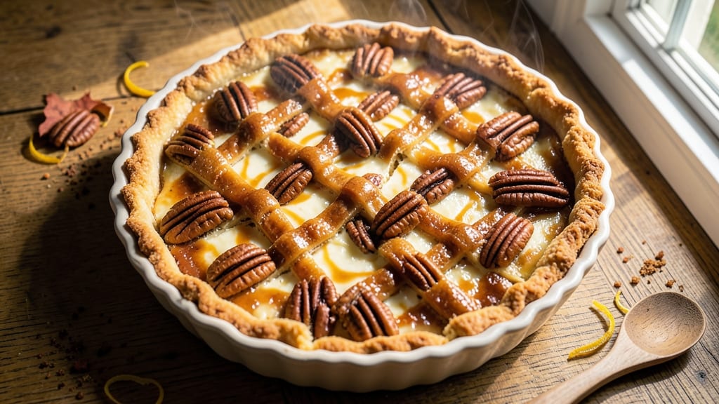 Angel Pecan Pie Recipe: Nutty Crunch and Caramelized Vanilla Swirl