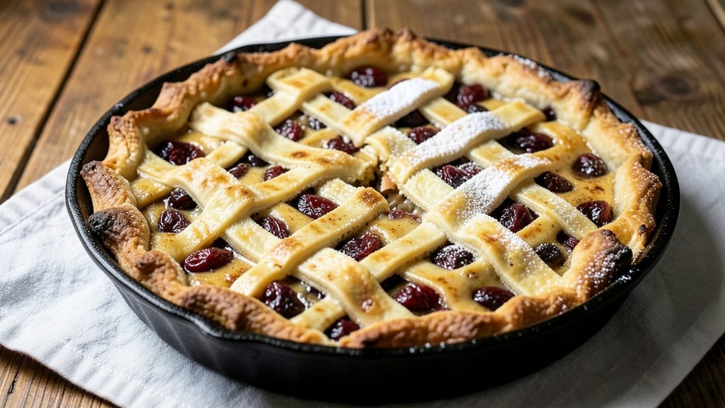 Amish Raisin Pie Recipe: Old-Order Vanilla and Spiced Fruit Swirl