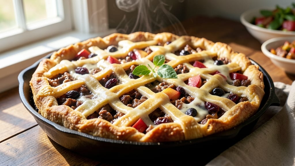 Amish Mincemeat Pie Recipe: Spiced Fruit Filling With Foil-Sealed Crust Brilliance
