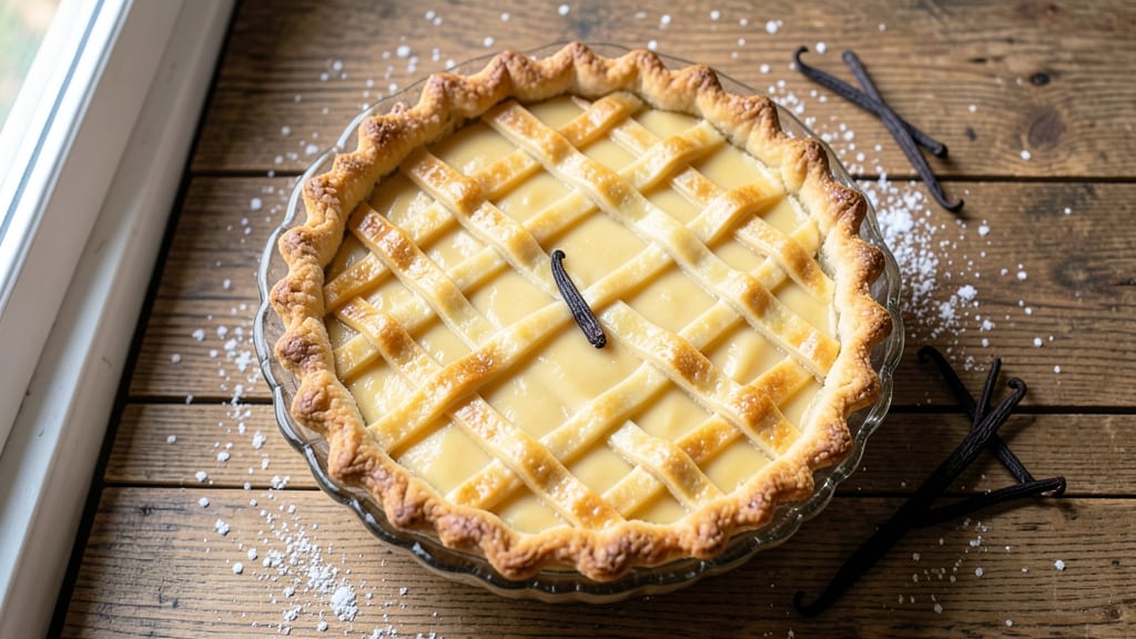 Amish Vanilla Pie Recipe: Slow-Baked Crust With Vanilla Bean Infusion
