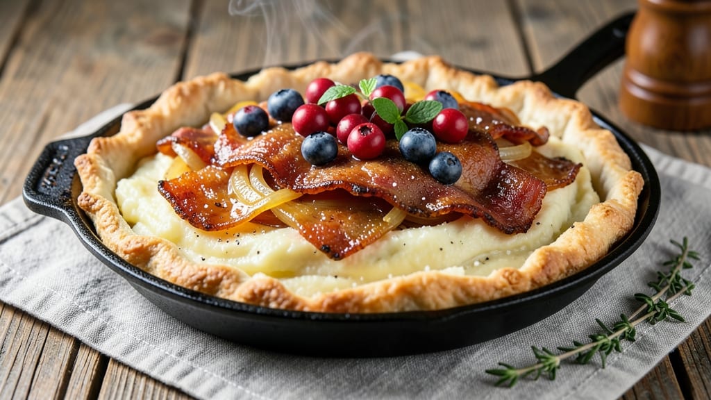 Acadian Rappie Pie Recipe: Rustic Spiced Filling Under Flaky Crust