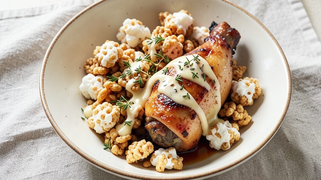Rice Krispie Treat Turkey Leg Recipe: Foil-Sealed Crunch Meets Savory Stuffing Magic