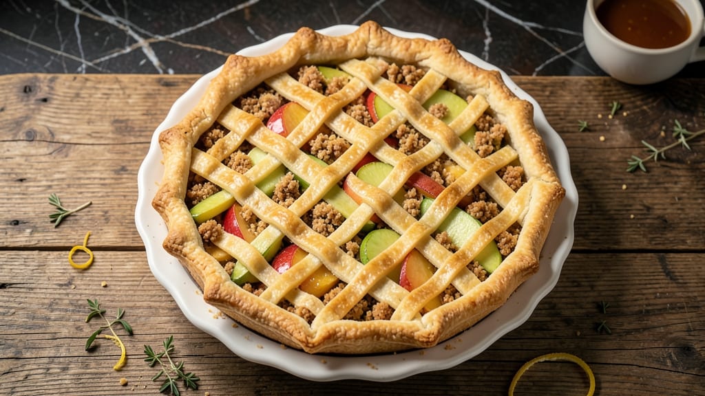 9.5-Inch Apple Pie Recipe: Mini Servings With Perfectly Golden Edges