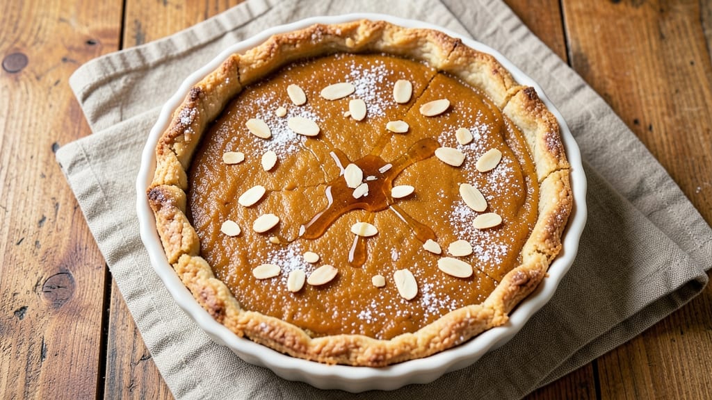 Almond Pumpkin Pie Recipe: Nutty Crunch Meets Silky Spiced Filling