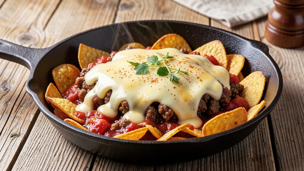 Slow Cooker Frito Pie Recipe: Crunchy Top, Melty Cheese Magic