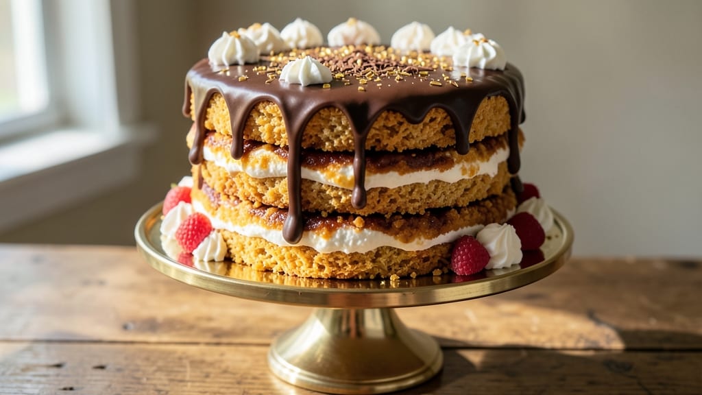 Rice Krispie Birthday Cake Recipe: Crunchy Clusters and Gooey Marshmallow Towers