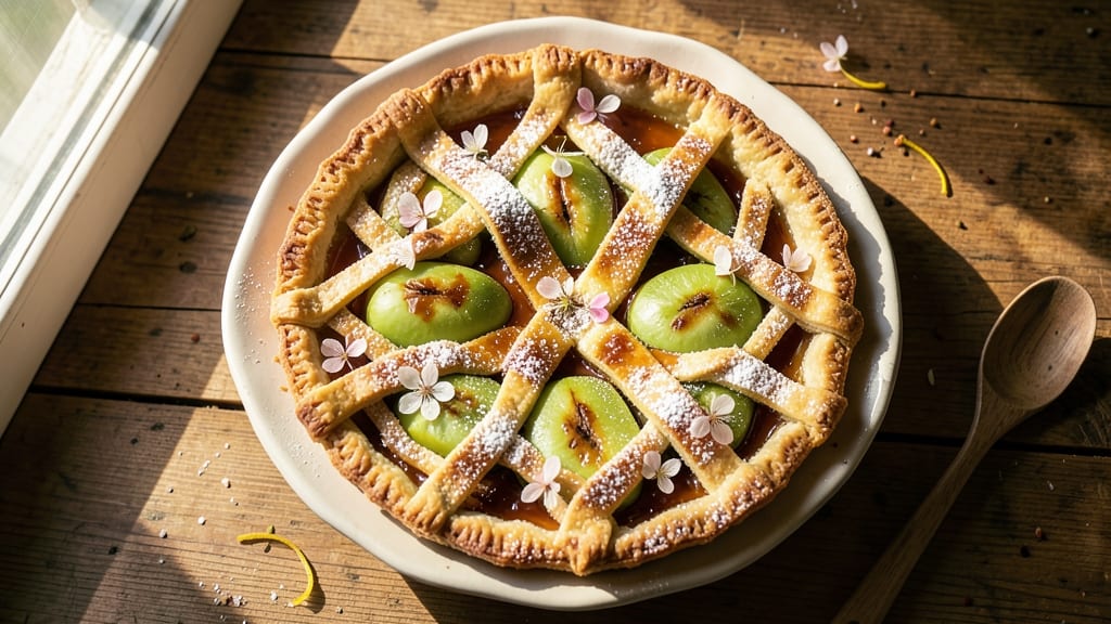 Apple Blossom Pie Recipe Using Pie Crust: Floral-Infused Sweetness With Crisp Edges