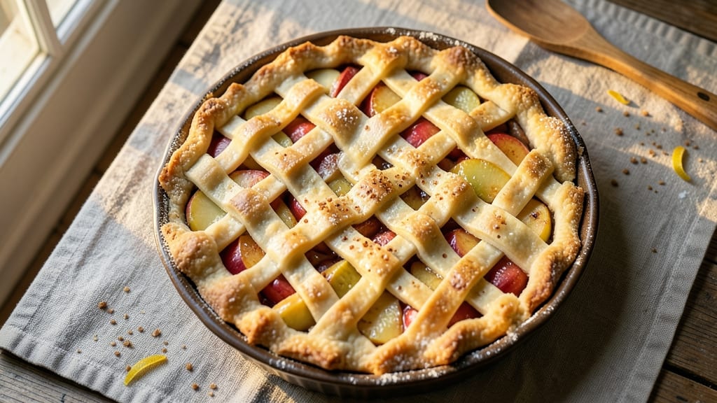 Silver Palate Apple Pie Recipe: Spiced Filling and Buttery Lattice Crust Mastery
