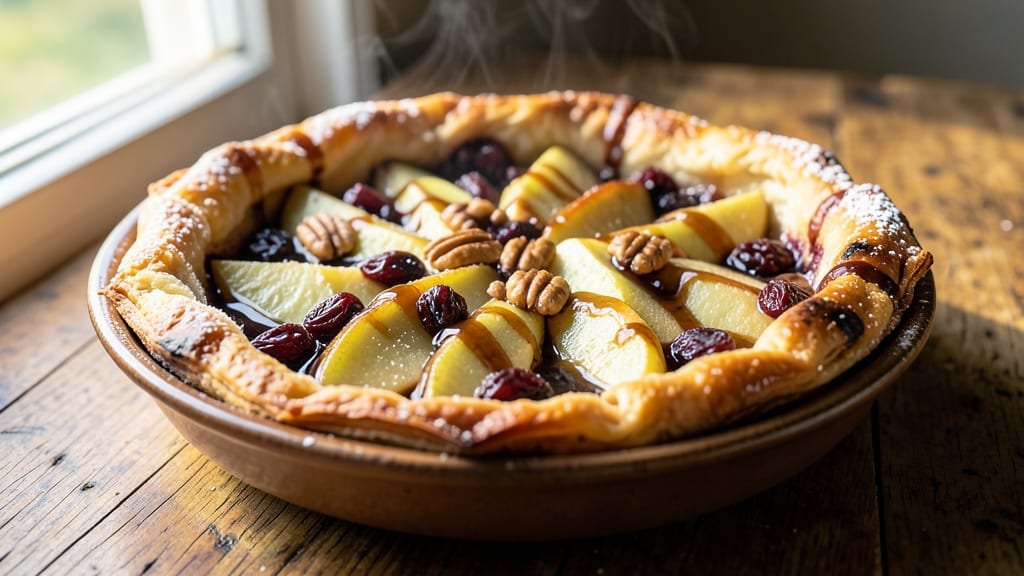 Rum Raisin Apple Pie Recipe: Boozy-Spiced Lattice Crust With Caramelized Fruit