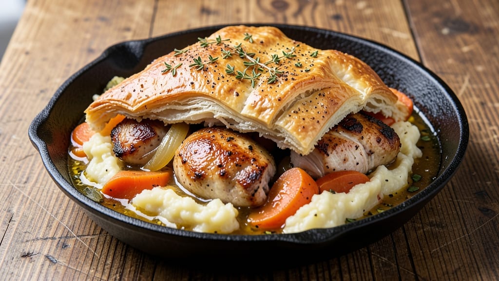 English Pot Pie Recipe: Flaky Crust Locks in Savory Gravy and Tender Meat