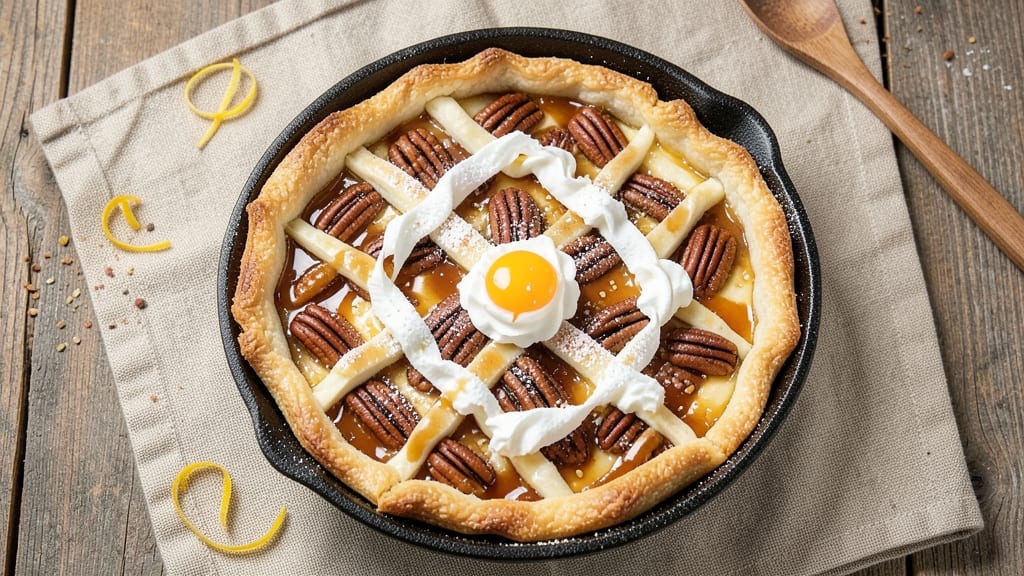 8 Pecan Pie Recipe: Eggnog-Inspired Creaminess With Toasted Pecans