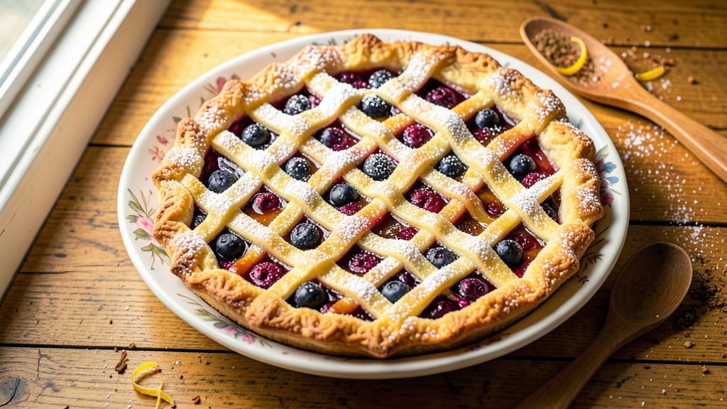 9-Inch Blueberry Pie Recipe: Mini Serving Size for Crowd-Pleasing Slices