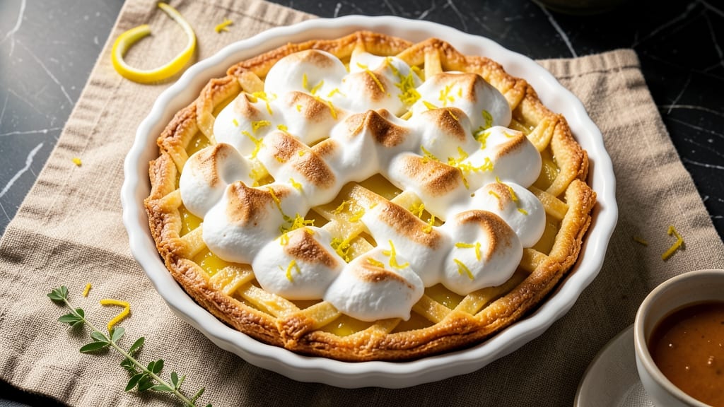 Anna Olson's Lemon Meringue Pie Recipe: Citrus-Zest Crust with Cloud-Top Meringue