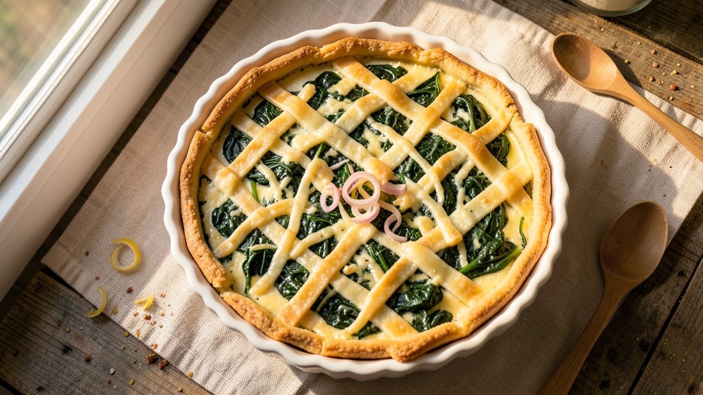 Spinach And Egg Pie Recipe: Savory Crust With Creamy Filling Magic