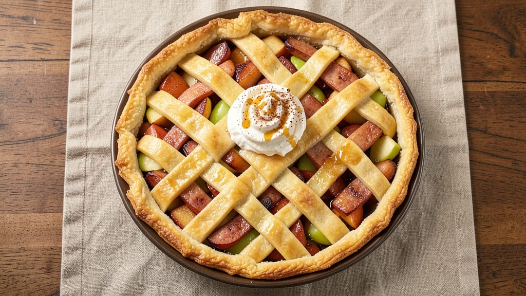 Apple and Sausage Pie Recipe: Savory-Sweet Twist With Crispy Top