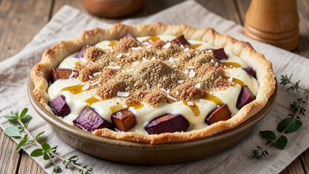 Purple Sweet Potato Vegan Pie Recipe: Deep Earthy Flavor Without Dairy