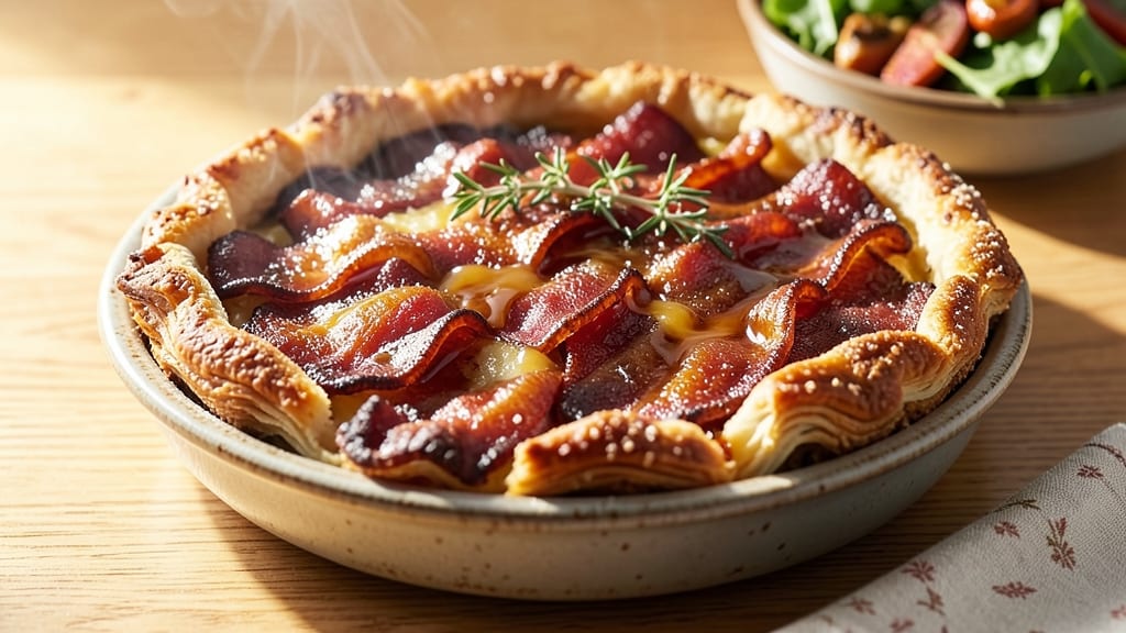 Kentucky Bacon and Pretzel Crust Pie Recipe: Smoky-Sweet Crust Meets Savory Gravy Bliss