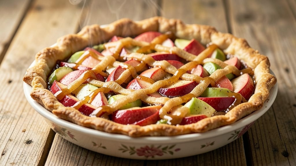 Pour-Over Apple Pie Recipe: Crispy Lattice Top With Juicy, Spiced Filling